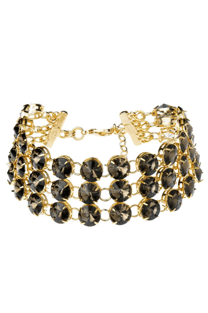 Choker Glam Dourado Blackdiamond
