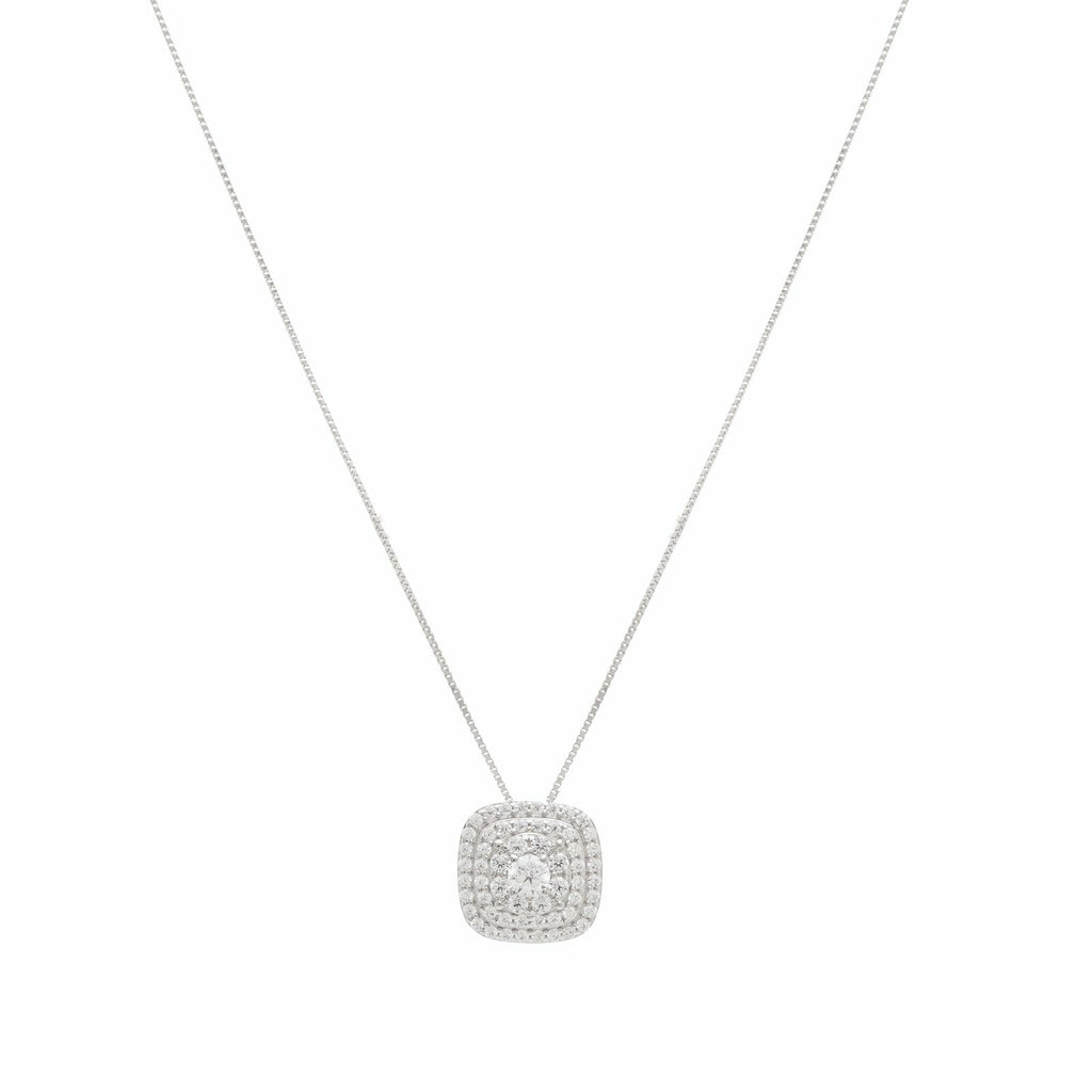 Colar Zirconia Branca