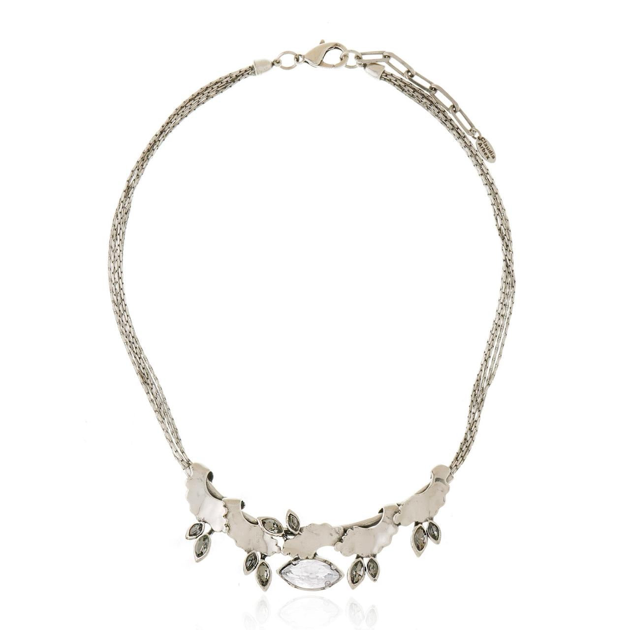 Colar Line Organic Prata Vintage