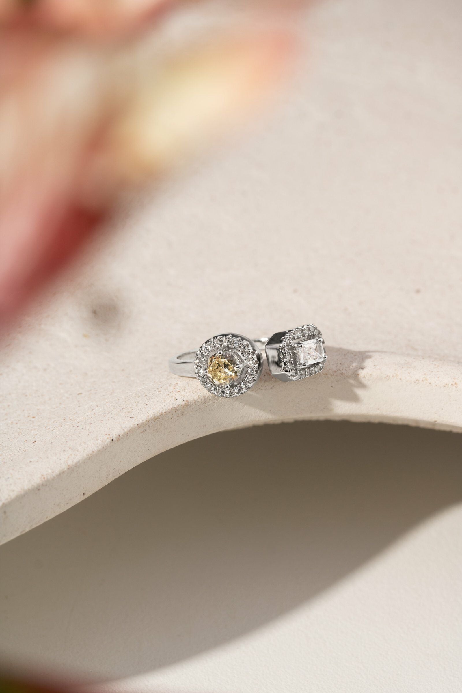 Anel Prata 925 e Zircônias