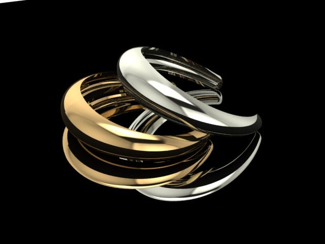 Bracelete Liso Ouro