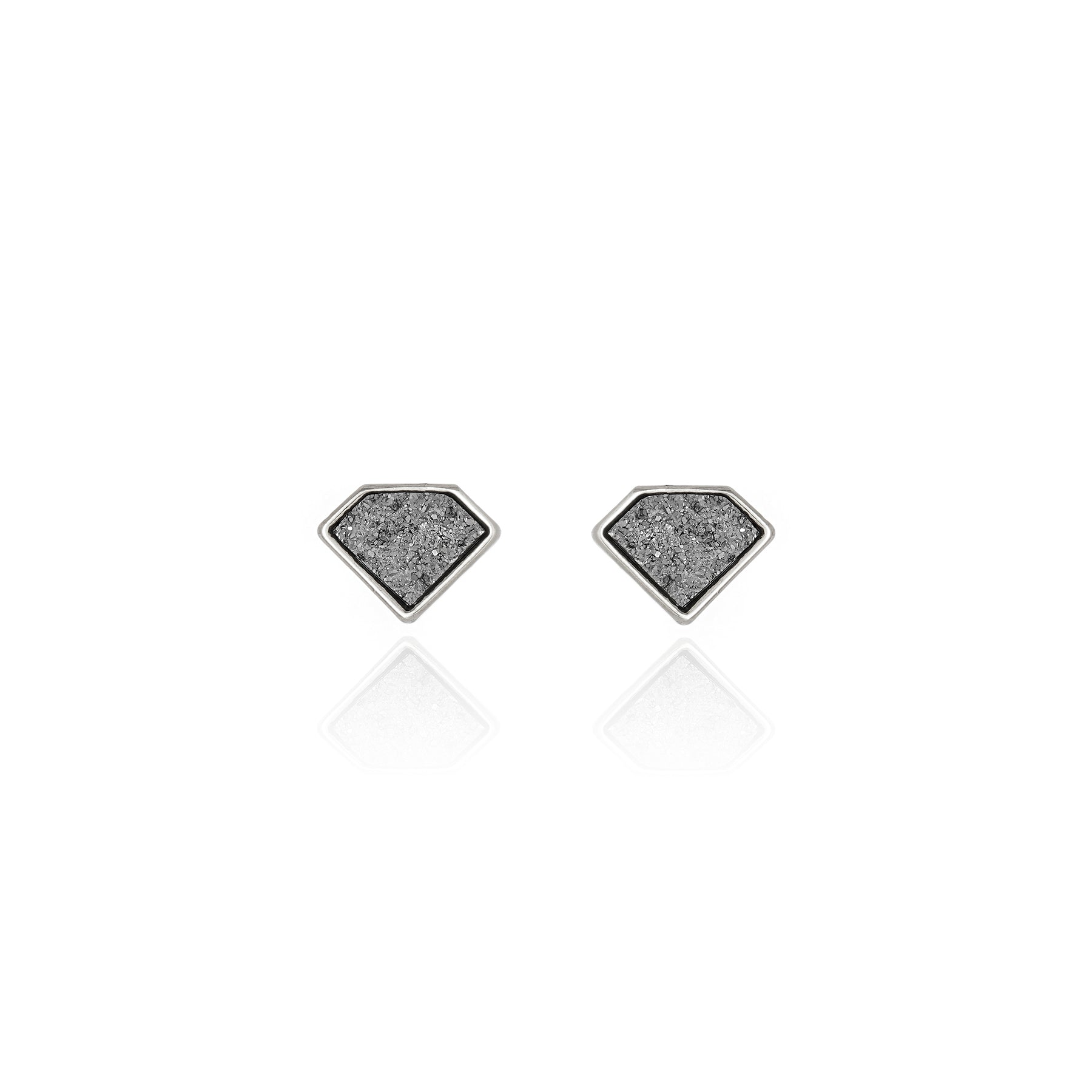 Brinco Cristal Prata Velha