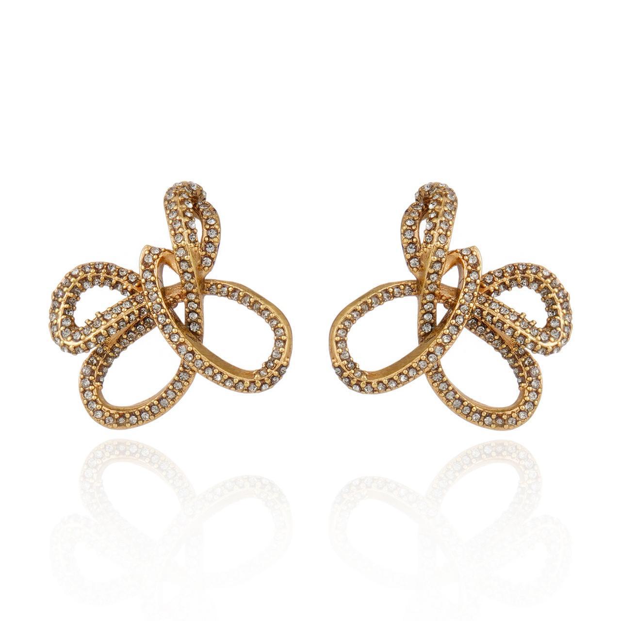 Brinco Afeto Ouro Vintage