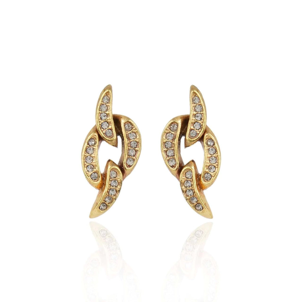 Brinco Rock Lovers Ouro Velho