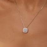 Colar Zirconia Branca
