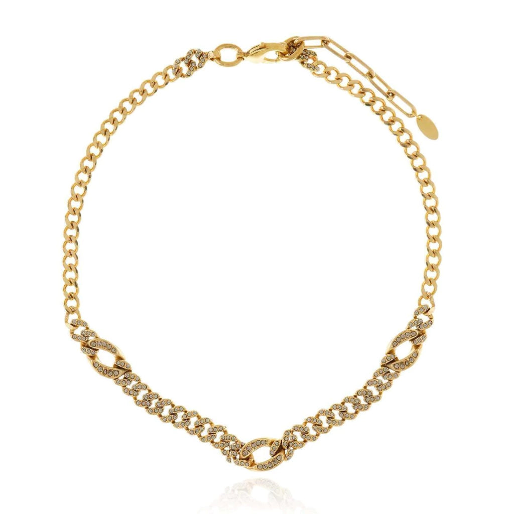 Colar Corrente Rock Lovers Dourada