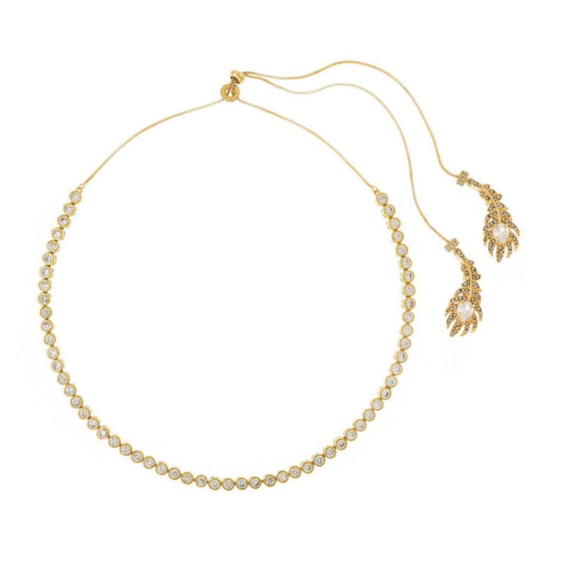 Colar Pavão Ouro Vintage