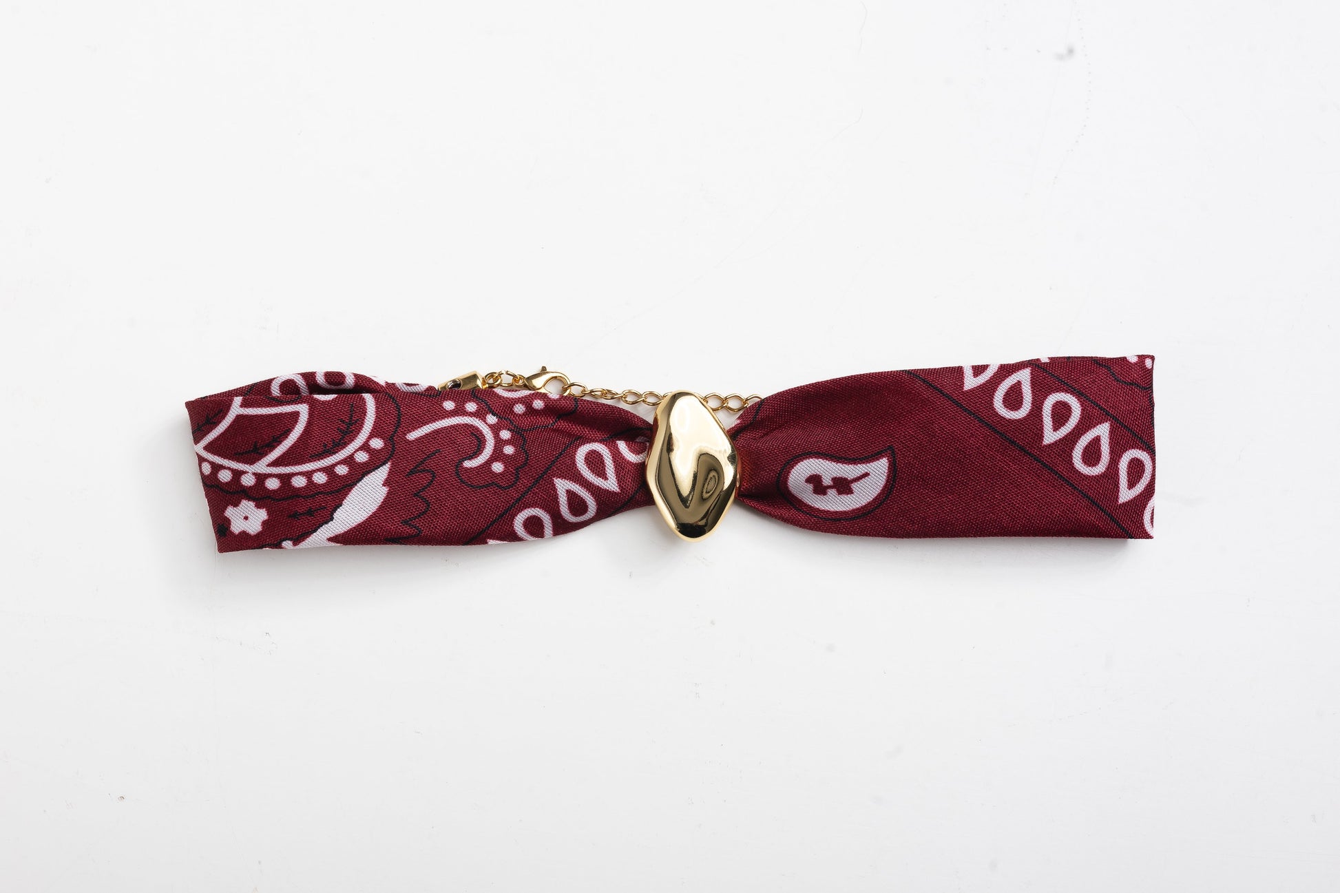 Choker Bandana Gold
