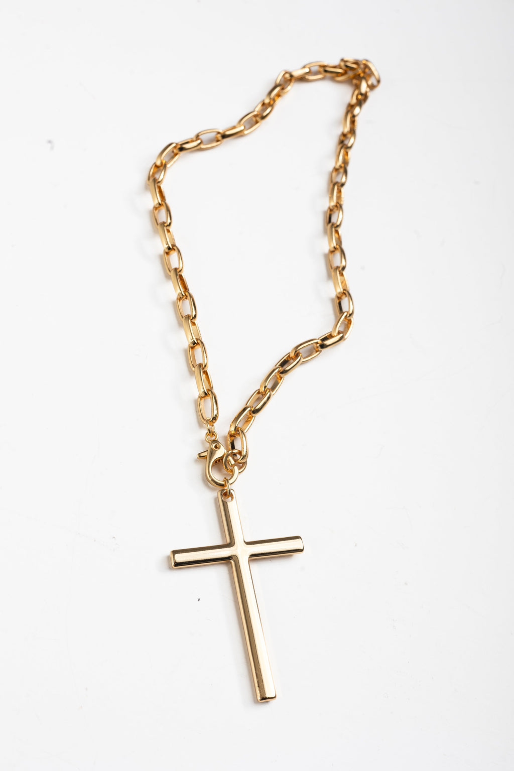 Colar Crucifixo Dourado
