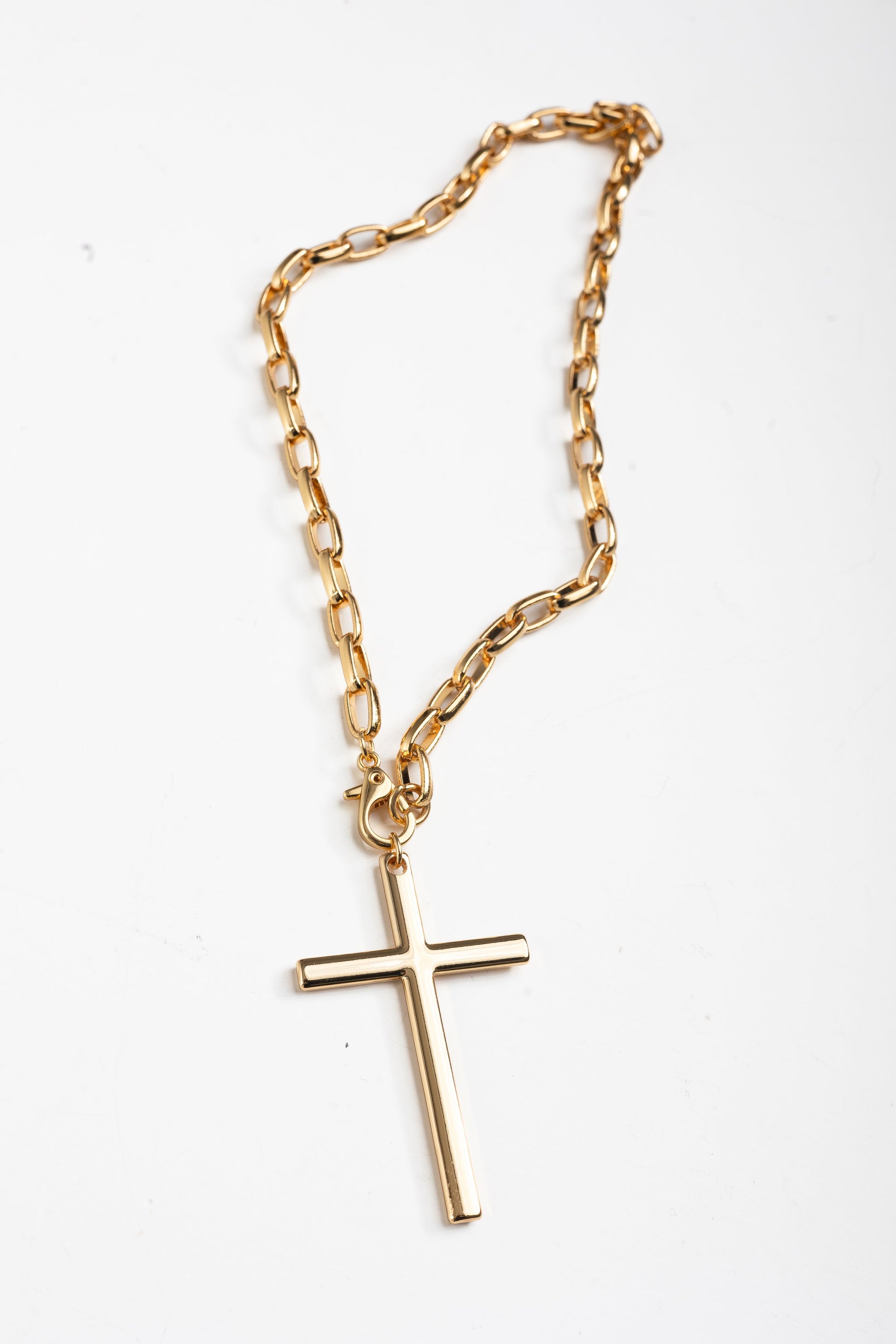 Colar Crucifixo Dourado