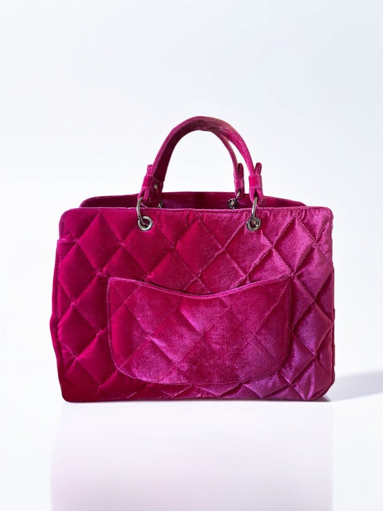 Bolsa Rosa Capitonê