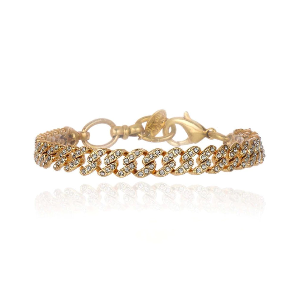 Pulseira Rock Lovers Ouro Velho